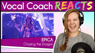 Vocal Coach reacts to Epica - Chasing The Dragon LIVE (Simone Simons)