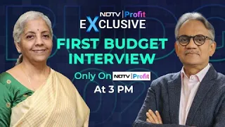 Nirmala Sitharaman First Budget Interview | Nirmala Sitharaman Interview LIVE | Budget 2024