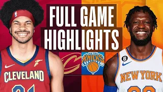 New York Knicks vs. Cleveland Cavaliers Full Game Highlights | Jan 24 | 2022 NBA Season