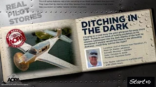 Real Pilot Story: Ditching in the Dark