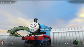 THOMAS RIDING AROUND - THE STATION - THE QUARRY - TRAINZ RAILROAD SIMULATOR