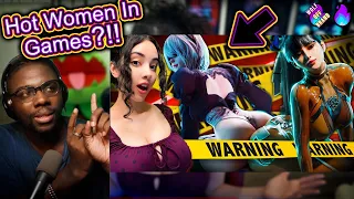 Hot Women In Video Games | Wolf Sama Reacts