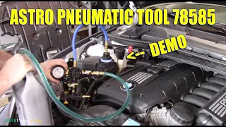 How to refill your coolant system without any air locks #Astro 78585