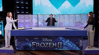 Idina Menzel, Josh Gad, & Evan Rachel Wood Play ‘What Does the Cast of ‘Frozen’ Knows-zen?’