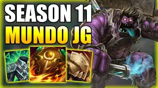 HOW TO PLAY MUNDO JUNGLE & HARD CARRY - Season 11 Dr Mundo Jungle Gameplay Guide - League of Legends