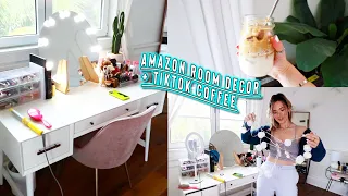 new amazon room decor + tiktok viral coffee!!