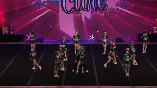 Cheer Sport Pacific Sharks Senior   Small Coed 5 Run 2YT