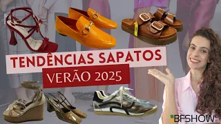 TENDÊNCIAS EM CALÇADOS DA PRIMAVERA/VERÃO 2025 - OS SAPATOS QUE VÃO BOMBAR NO VERÃO 2025 BFSHOW