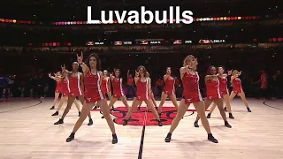 Luvabulls (Chicago Bulls Dancers) - NBA Dancers - 3/31/2022 dance performance - Bulls vs Clippers