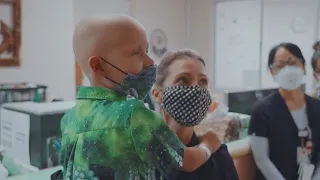 Celebrating the End of a Child's Cancer Treatment