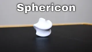 Sphericon—The Shape That Meanders Instead of Rolls