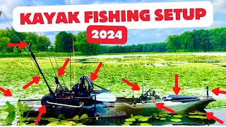 2024 FISHING KAYAK SETUP! - Detailed Walk Through - Kayak Mods