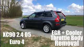 Volvo XC90 2.4 D5 Euro 4 EGR, Cooler & Throttle Body Removal Guide How To DIY