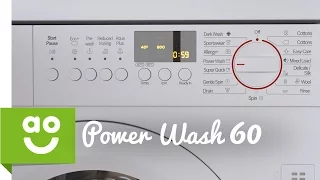 Bosch Washing Machines with Power Wash 60 | ao.com