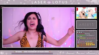 Twitch Streamer Sings "Chandelier" in Toad's Voice | Laser Lotus