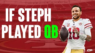If Steph Curry PLAYED Football Quarterback 🔥 | Highlights #Shorts