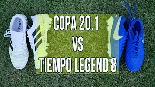 I SWITCHED FROM NIKE TO ADIDAS // Copa 20.1 VS Tiempo Legend 8 Boot Review & Play Test