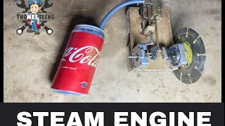 Homemade steam engine
