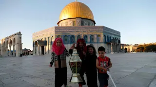 Al AQSA Mosque wednesday 15th may Maghreb Adhan ||آذان صلوة المغرب فی المسجد الاقصی المبارک