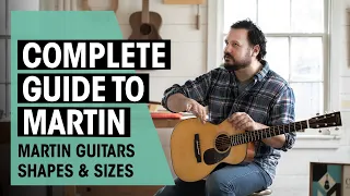 Martin Guitars Body Shapes Explained | 0, 00, 000, OM, Dreadnought, SC | Thomann