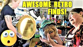 Ep464:  YOU WON'T BELIEVE THE AMAZING RETRO & VINTAGE FINDS AT THIS GARAGE SALE 🤯 YARD SALE WITH ME