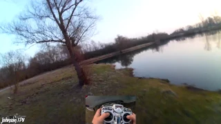 Drone shaving trees - APR 220 Gravity [With stick cam]