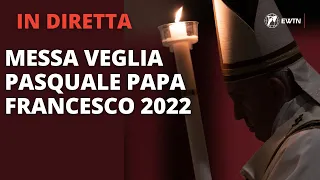 Papa Francesco celebra la Veglia di Pasqua o Notte Santa 2022 | LIVE dal Vaticano