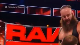 John Cena Vs Braun Strowman   Monday Night Raw 11 September 2017   WWE Raw