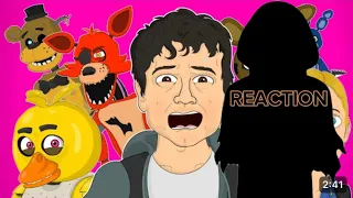 ♪ FNAF MOVIE THE MUSICAL - Animated Song REACTION
