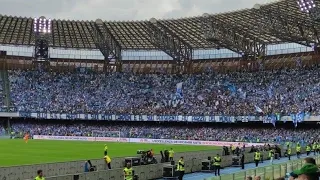 Circa 55.000 tifosi Napoletani cantano "La mano de Dios" in ricordo |Diego Armando Maradona 30/04/23