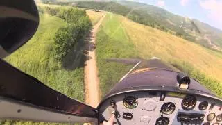 Tecnam P92 Echo - Deadstick landings practice