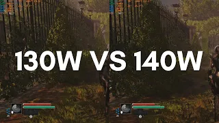 Legion 5: 130w vs 140w vBios - 3070/5800h