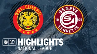 SCL Tigers - Genève-Servette HC 4-0 (1-0; 2-0; 1-0)