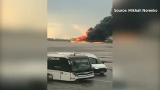 At least 13 killed when Russian plane catches fire mid-air: Agencies