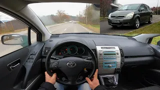 2006 Toyota Corolla Verso 2.2 D-CAT 177 Hp POV Test Drive @DRIVEWAVE1