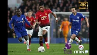 Manchester United vs Chelsea Goals & Match Highlights Premier League 4/28/2019 Gameplay