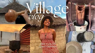 VILLAGE VLOG | SPEND CHRISTMAS AT THE VILLAGE | AFRICAN VLOG | NAMIBIAN YOUTUBER