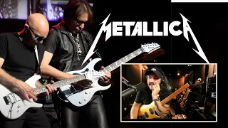 JOE SATRIANI & STEVE VAI "ENTER SANDMAN" METALLICA - REACTING