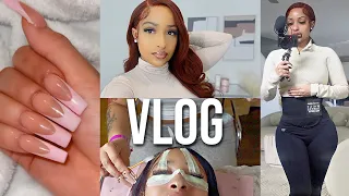 MAINTENANCE VLOG: Hair, Lashes, Nails, Workout, PR Unboxing & More!