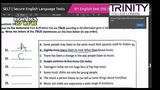 Trinity College London - ISE I (B1) Integrated Reading & Writing ||Sample Paper 1|Tips | UKVI