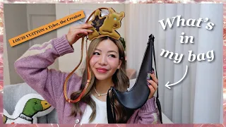 What's In My (very small) Bag + Unboxing Louis Vuitton x Tyler, The Creator