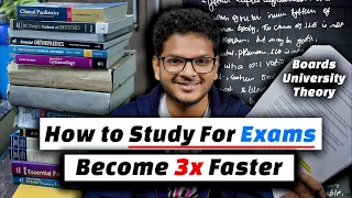 Study For Exams in Less Time ⚡ Boards, Proff  & Theory | Anuj Pachhel