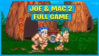 SNES Gameplay - Joe & Mac 2: Lost in the Tropics [2 Players]