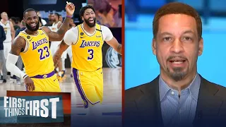 ‘LeBron’s not done yet’ — Chris Broussard on AD’s comments | NBA | FIRST THINGS FIRST