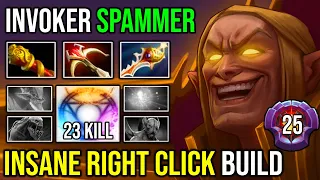 God Master Tier Invoker Crazy Right Click Build Full Physical Damage Daedalus + Divine Dota 2 Guide