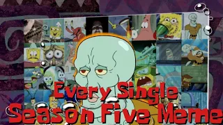 SpongeBob Season 5 but Only the Memes