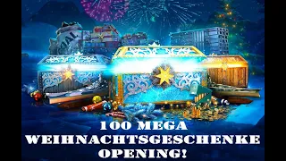 100 Mega Weihnachtscontainer Opening!