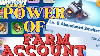 WHAT IS FARM ACCOUNT? | WHITEOUT SURVIVAL GAMEPLAY