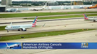 American Airlines Canceling Hundreds Of Flights Through Mid-July Due In Part To Labor Shortages