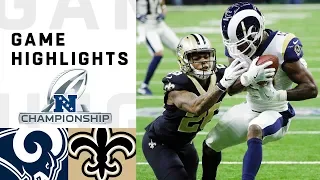 Rams vs. Saints NFC Championship Highlights | NFL 2018 Playoffs